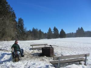 Just ten minutes drive to the Randen and a bright world.